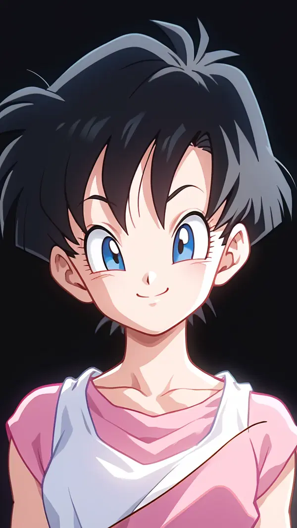 dragon ball chichi sex - The Undertow That Turned Want Into Weather - AI generated portrait image in 1080x1920 resolution by @anon