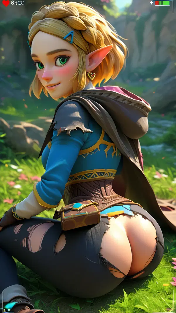 zelda wolf sex - The Whisper I Could Not Leave Behind - AI generated portrait image in 1080x1920 resolution by Anonymous Creator