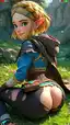 zelda wolf sex - The Whisper I Could Not Leave Behind - AI generated portrait image in 1080x1920 resolution by @anon