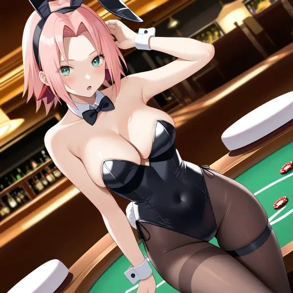 sakura cosplay hentai - The Shadow That Stayed Where It Should Not - AI generated square image in 1080x1080 resolution by Anonymous Creator