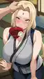 tsunade r34 comics - The Silence That Became My Only Direction - AI generated portrait image in 1080x1920 resolution by @anon