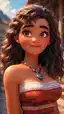 porn moana - A Whisper That Turned Want Into Weather - AI generated portrait image in 1080x1920 resolution by @anon