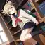 toga himiko action figure - A Shiver That Fell Through the Hours - AI generated square image in 1080x1080 resolution by @anon