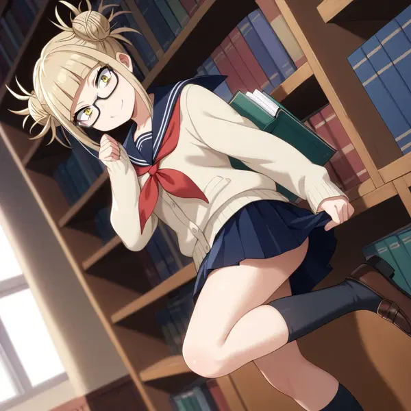 toga himiko action figure - A Shiver That Fell Through the Hours - AI generated square image in 1080x1080 resolution by @anon