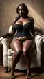 bbw ebony nude - The Kind of Pressure That Returns - AI generated portrait image in 1080x1920 resolution by @anon