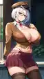 prison school anime xxx - The Kind of Depth That Returns - AI generated portrait image in 1080x1920 resolution by @anon