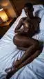 ebony lesbian porn onlyfans - Nights Too Hot to Survive - AI generated portrait image in 1080x1920 resolution by @anon