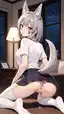 hentai webcomic - The Hour Longing Took Over - AI generated portrait image in 1080x1920 resolution by Anonymous Creator