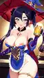mona genshin impact cosplay porn - Burning Without Needing a Reason - AI generated portrait image in 1080x1920 resolution by Anonymous Creator