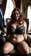 amatuer bbw porn - The Afterglow That Felt Too Close to Name - AI generated portrait image in 1080x1920 resolution by Anonymous Creator