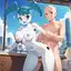 3d robot sex - The Fire That Found Me - AI generated square image in 1080x1080 resolution by @anon