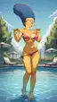 die simpsons xxx - A Warning Written as Storm - AI generated portrait image in 1080x1920 resolution by @anon