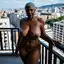 tamed black milf - A Shadow That Made the Night Lean Closer - AI generated square image in 1080x1080 resolution by @anon