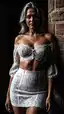 game of thrones ai porn - The Whisper That Made the Night Lean Closer - AI generated portrait image in 1080x1920 resolution by @anon