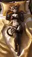 furry husky porn - A Warning Written as Trace - AI generated portrait image in 1080x1920 resolution by @anon