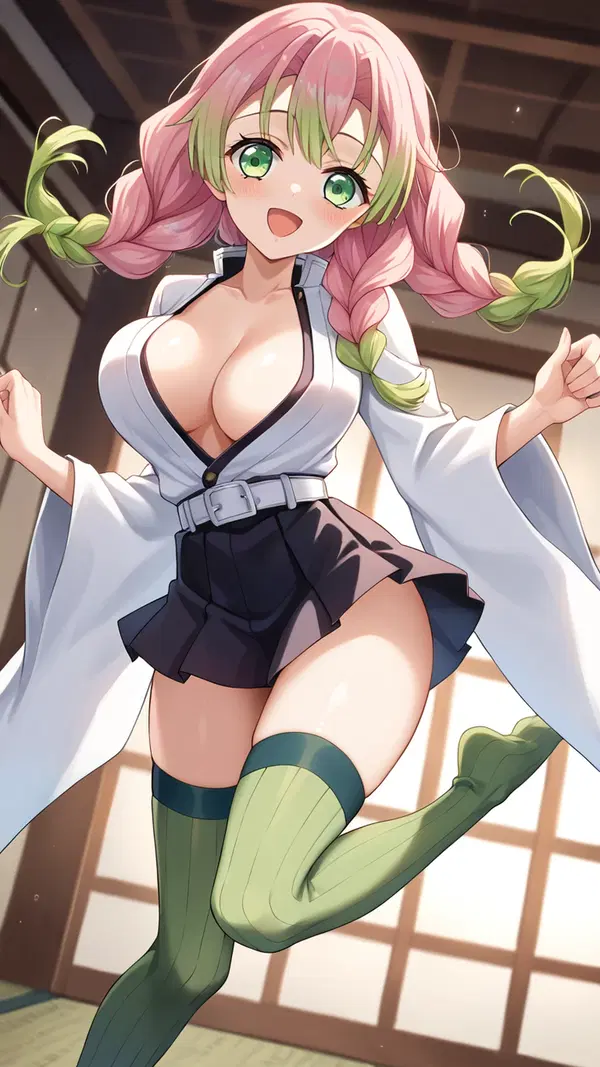 mitsuri hentai uncensored - A Depth That Burned Without Sound - AI generated portrait image in 1080x1920 resolution by @anon