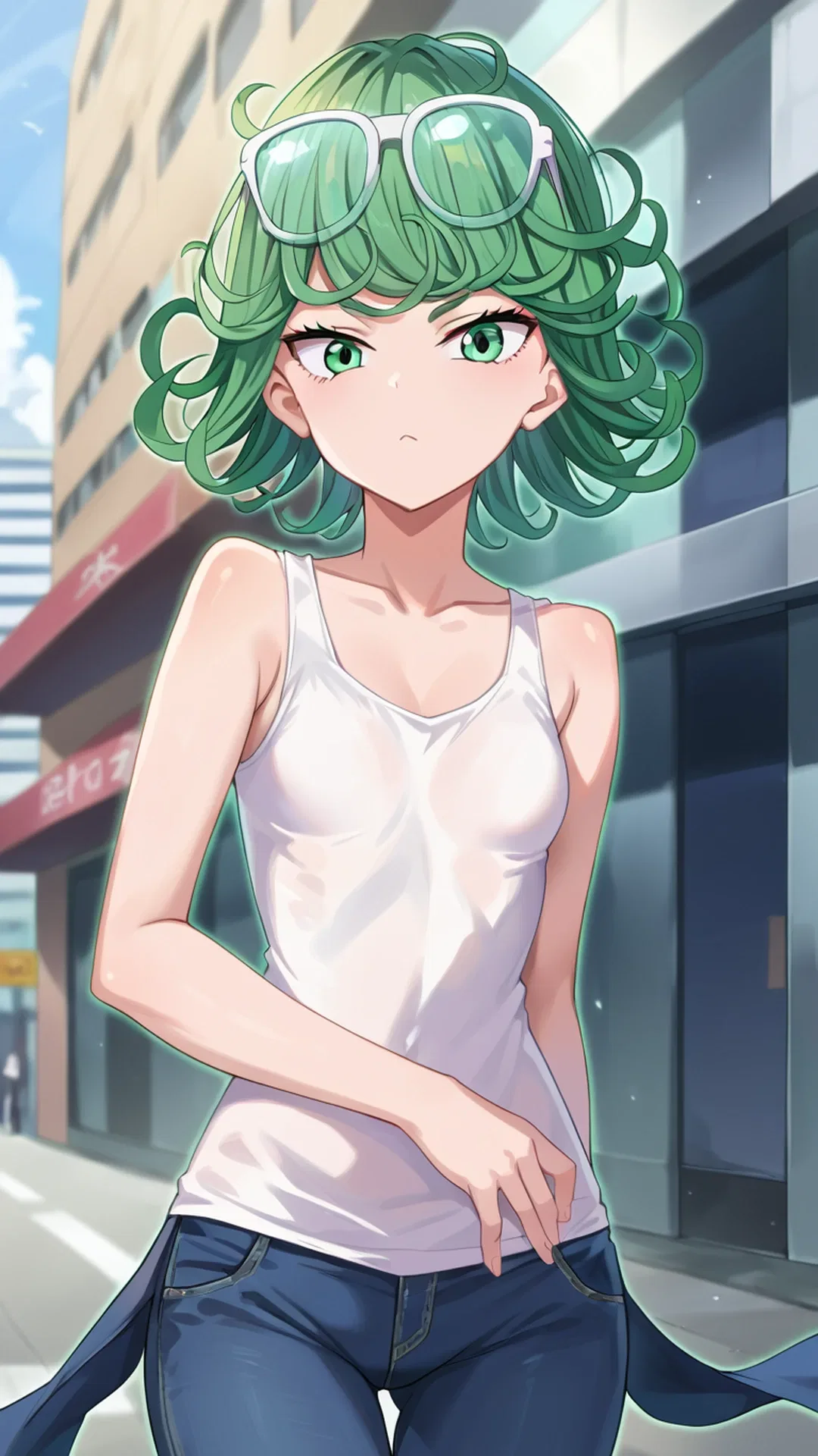 tatsumaki and saitama porn - The Moonlight That Came Without Mercy