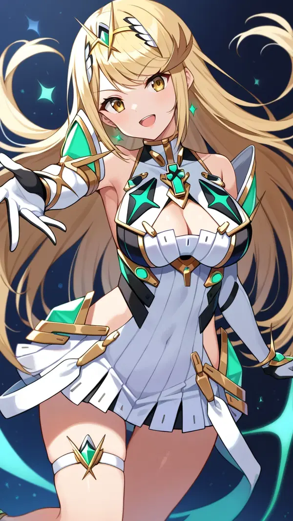 pyra mythra rule 34 - The Long Way Into Friction - AI generated portrait image in 1080x1920 resolution by @anon