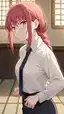 chainsaw man cosplay hentai - Where Hunger Becomes a Prayer - AI generated portrait image in 1080x1920 resolution by @anon