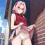 sakura haruno porn cosplay - Desire That Writes Itself on Skin - AI generated square image in 1080x1080 resolution by @anon