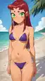 raven from teen titans nude - Pleasure That Waits in the Dark - AI generated portrait image in 1080x1920 resolution by @anon