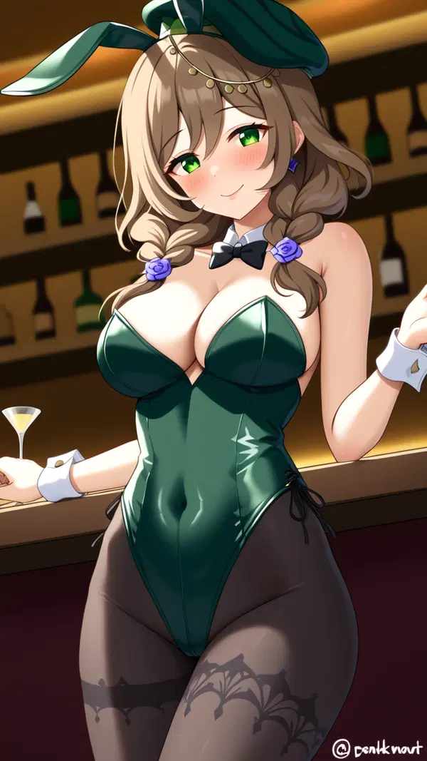 genshin impact kirara hentai - The Edge That Burned Without Sound - AI generated portrait image in 1080x1920 resolution by Anonymous Creator