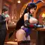 tifa lockhart cosplay hentai - A Burn That Found Me Again - AI generated square image in 1080x1080 resolution by @anon