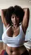 thick white girls nude - A Room Filled With Surrender - AI generated portrait image in 1080x1920 resolution by @anon