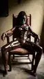 ebony anal ai - The Edge That Stayed Beneath My Skin - AI generated portrait image in 1080x1920 resolution by Anonymous Creator
