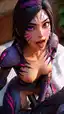lol porn lux - A Fever Made of Rush - AI generated portrait image in 1080x1920 resolution by @anon