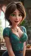 aunt cass por - A Midnight Built From Darkness - AI generated portrait image in 1080x1920 resolution by Anonymous Creator