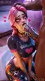 jennifer walters fortnite r34 - The Storm That Turned Softly Dangerous - AI generated portrait image in 1080x1920 resolution by @anon
