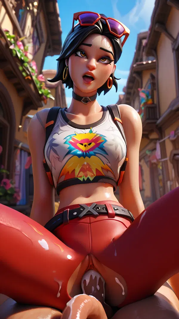 chun li fortnite sex - A Room Filled With Thirst - AI generated portrait image in 1080x1920 resolution by @anon