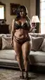 plus size porn - Heat That Rearranges Everything - AI generated portrait image in 1080x1920 resolution by @anon