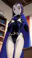 raven teen titans rule 34 - A Depth That Made Control Disappear - AI generated portrait image in 1080x1920 resolution by @anon
