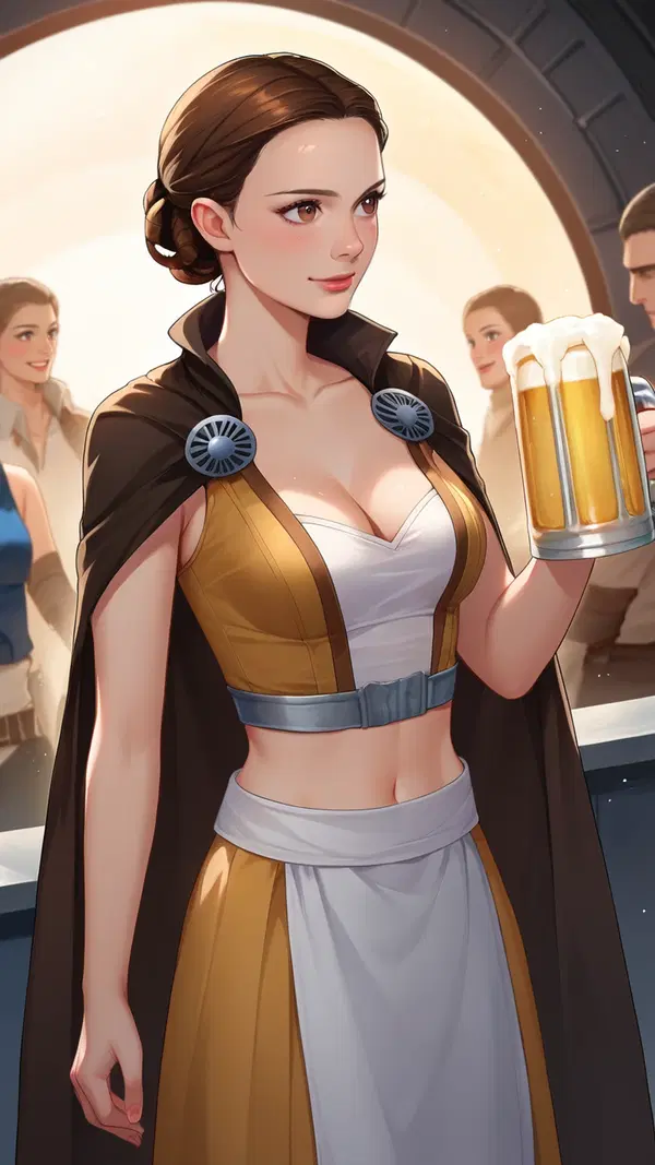 taylor sands star wars porn - A Temptation Too Deep to Escape - AI generated portrait image in 1080x1920 resolution by Anonymous Creator