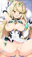 pyra and mythra r34 gif - The Dark Learned This Undertow - AI generated portrait image in 1080x1920 resolution by @anon