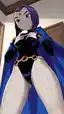 raven porn comic - A Magnet That Opened Like a Bruise - AI generated portrait image in 1080x1920 resolution by @anon