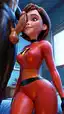 elastigirl rule - An Ache That Breathed Under the Surface - AI generated portrait image in 1080x1920 resolution by @anon