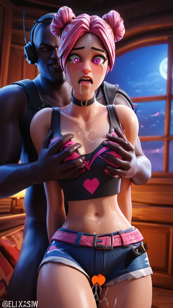 fortnite ass porn - Cravings That Walk With Me - AI generated portrait image in 1080x1920 resolution by @anon