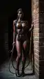 thicc ebony porn - The Dark Learned This Risk - AI generated portrait image in 1080x1920 resolution by @anon