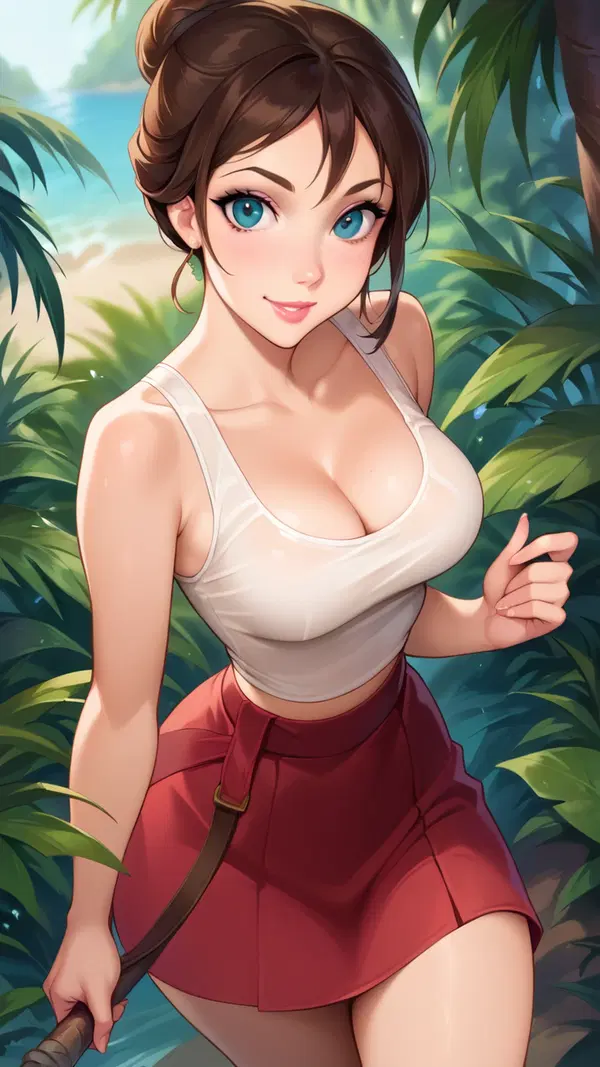jane porter sex - A Want That Made Hunger Look Holy - AI generated portrait image in 1080x1920 resolution by Anonymous Creator
