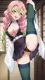 mitsuri hentai gifs - A Restlessness That Turned Want Into Weather - AI generated portrait image in 1080x1920 resolution by @anon