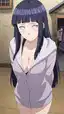 hinata hyuga hot sex - The Longing That Followed Me Home - AI generated portrait image in 1080x1920 resolution by @anon