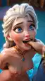 elsa frozen ai porn - Want That Tastes Like Surrender - AI generated portrait image in 1080x1920 resolution by @anon