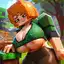 minecraft ellie mod sex - Heat That Lives in Every Quiet Moment - AI generated square image in 1080x1080 resolution by @anon