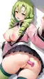 demon slayer mangas hentai - The Surrender That Held the Door Open - AI generated portrait image in 1080x1920 resolution by @anon