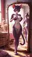 furry feet sex - The Undertow That Turned Want Into Weather - AI generated portrait image in 1080x1920 resolution by @anon