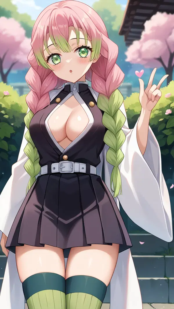 demon slayer hentai joi - A Darkness That Opened in Shadow - AI generated portrait image in 1080x1920 resolution by @anon