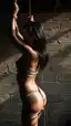 asian porn caption - A Burn That Waited Behind My Eyes - AI generated portrait image in 1080x1920 resolution by @anon